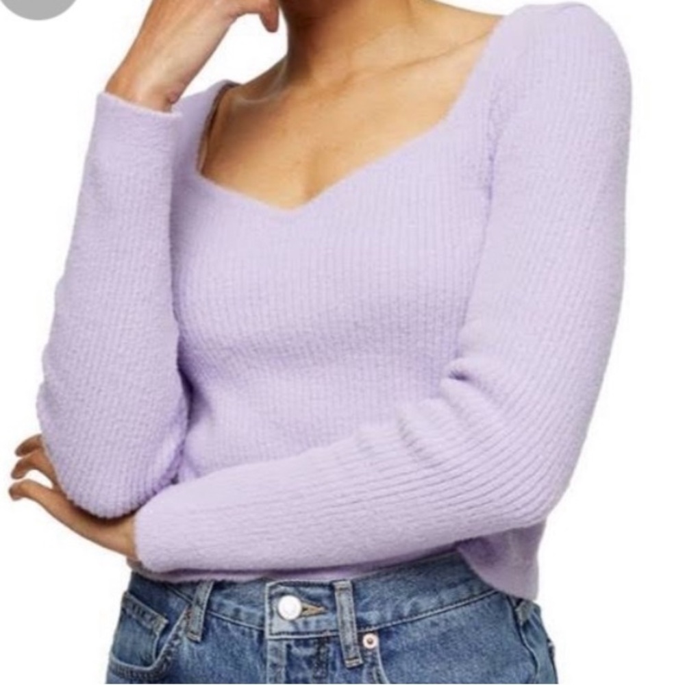 Topshop Lilac Sweater